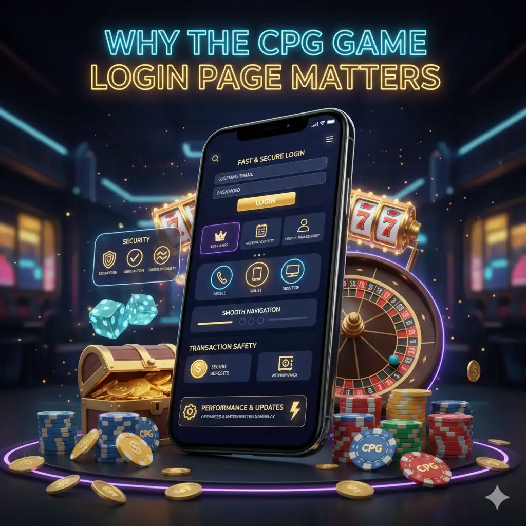 CPG Game Login secure