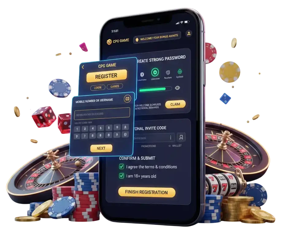 CPG Game Register Now Win